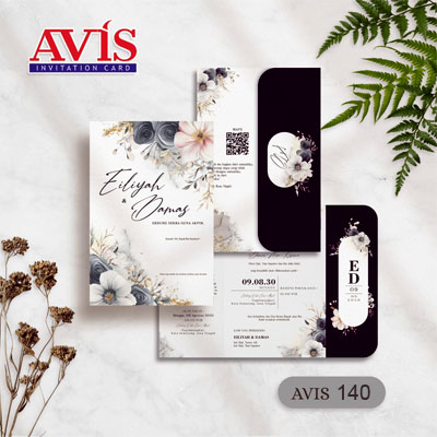 Avis 140 Undangan Blangko Pernikahan
